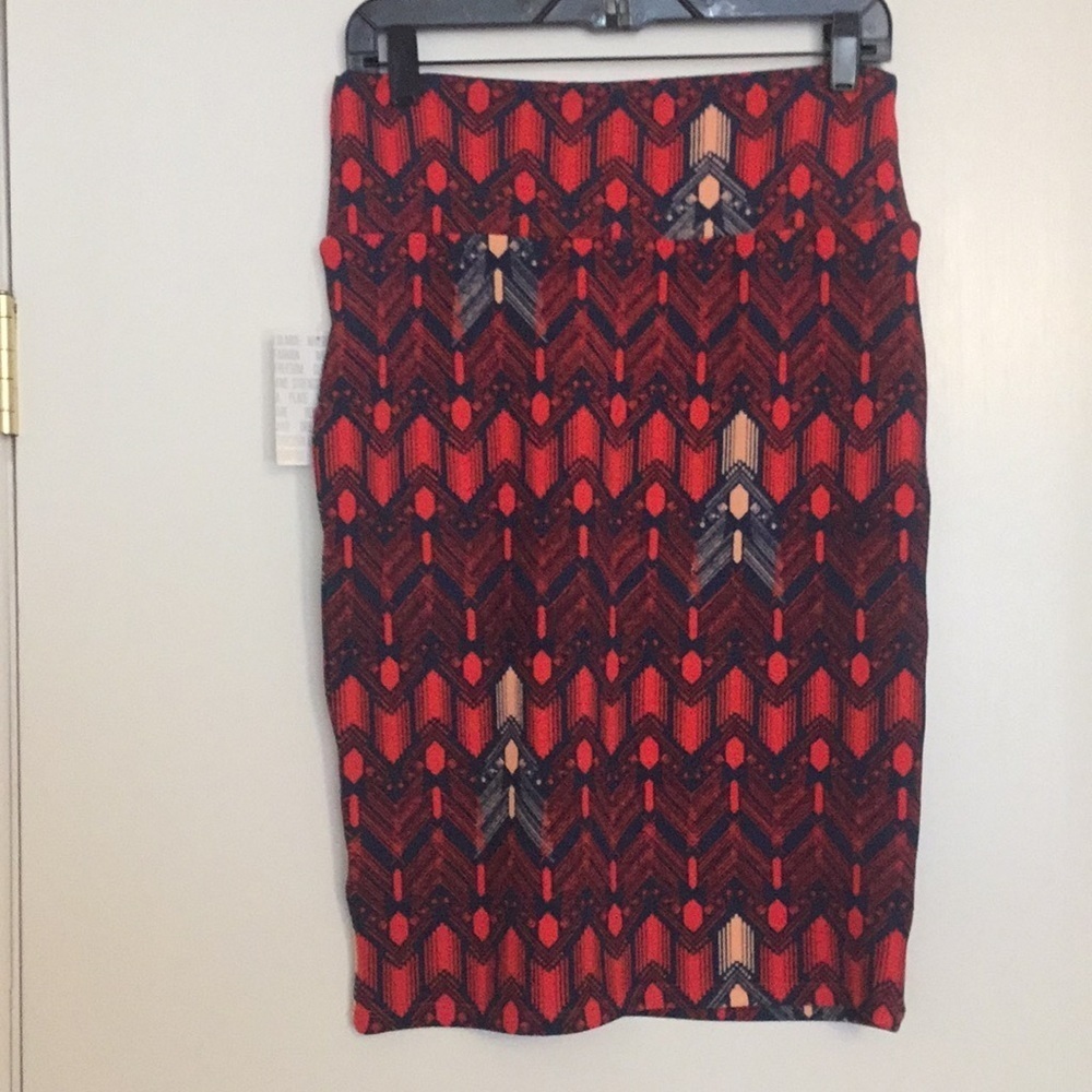 S LuLaRoe Cassie Skirt A01 1686